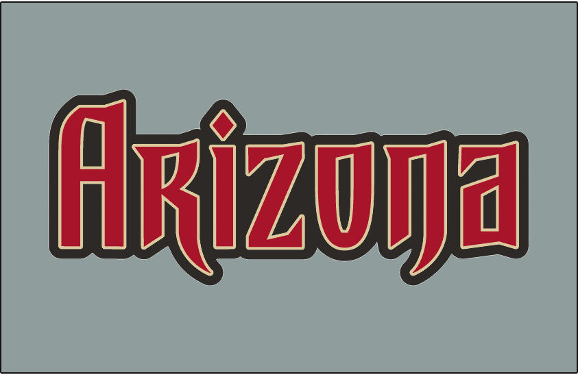 Arizona Diamondbacks 2007-2015 Jersey Logo t shirts DIY iron ons v3